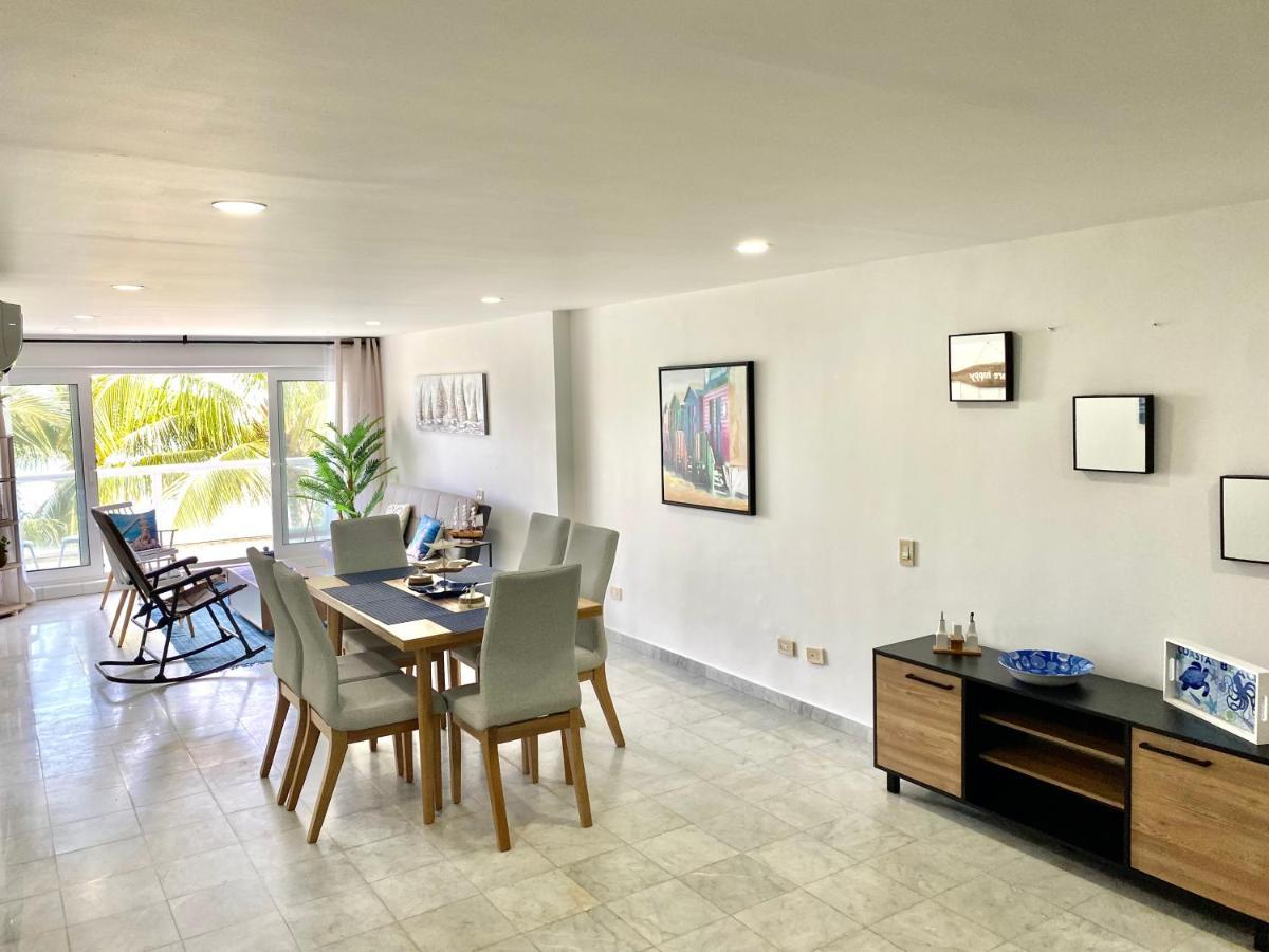 Exclusivos Apartamentos Con Playa Privada San Andres  Bagian luar foto