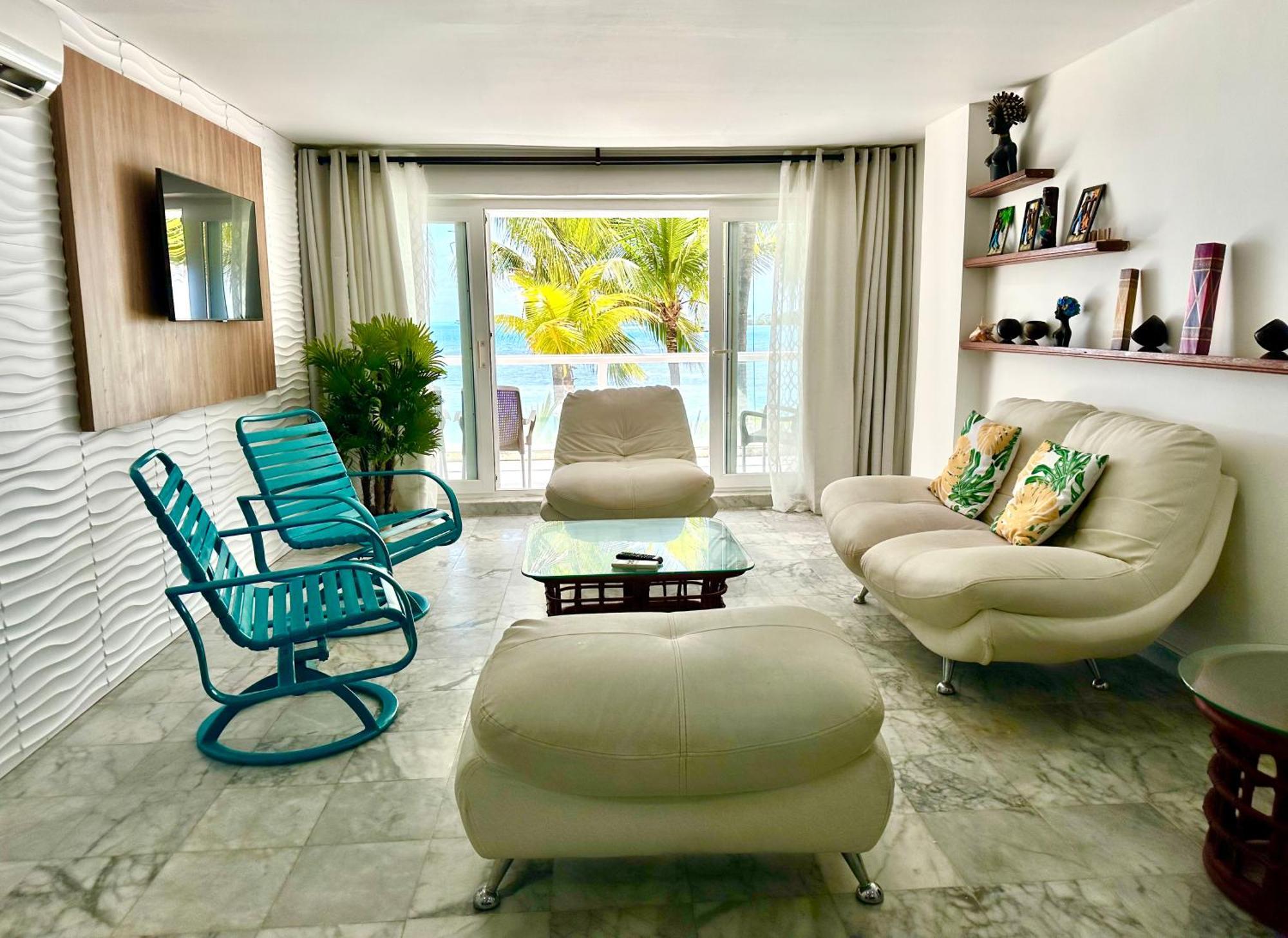 Exclusivos Apartamentos Con Playa Privada San Andres  Bagian luar foto