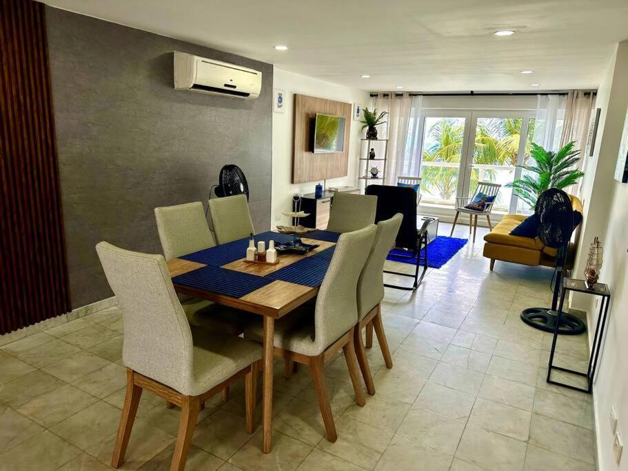 Exclusivos Apartamentos Con Playa Privada San Andres  Bagian luar foto