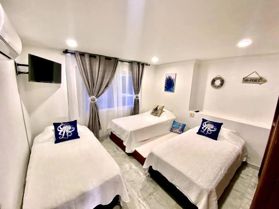Exclusivos Apartamentos Con Playa Privada San Andres  Ruang foto