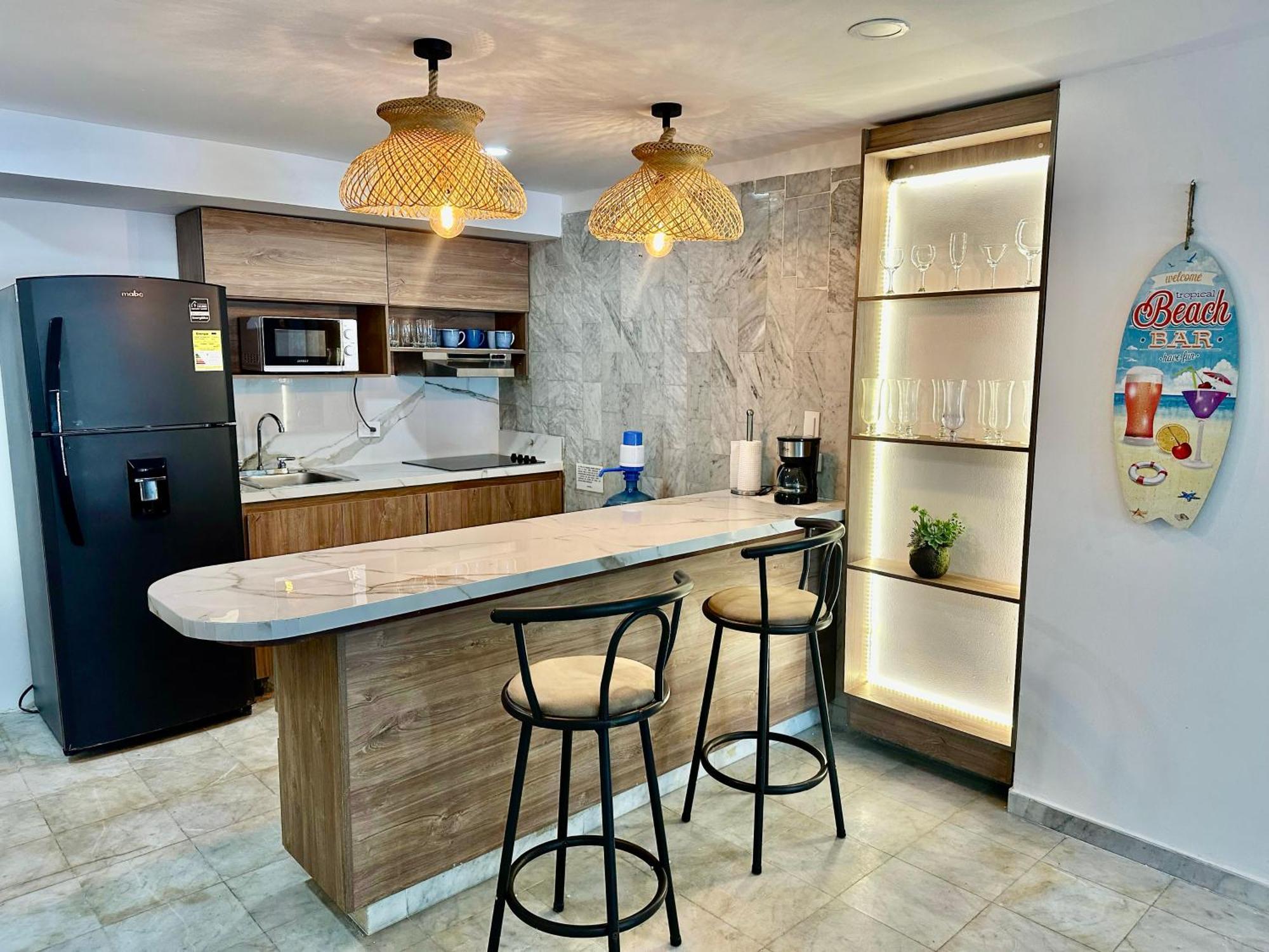 Exclusivos Apartamentos Con Playa Privada San Andres  Bagian luar foto